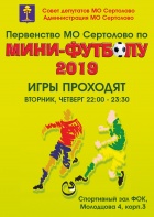 Первенство МО Сертолово по мини-футболу-2019