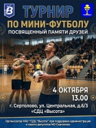 Турнир по мини-футболу.