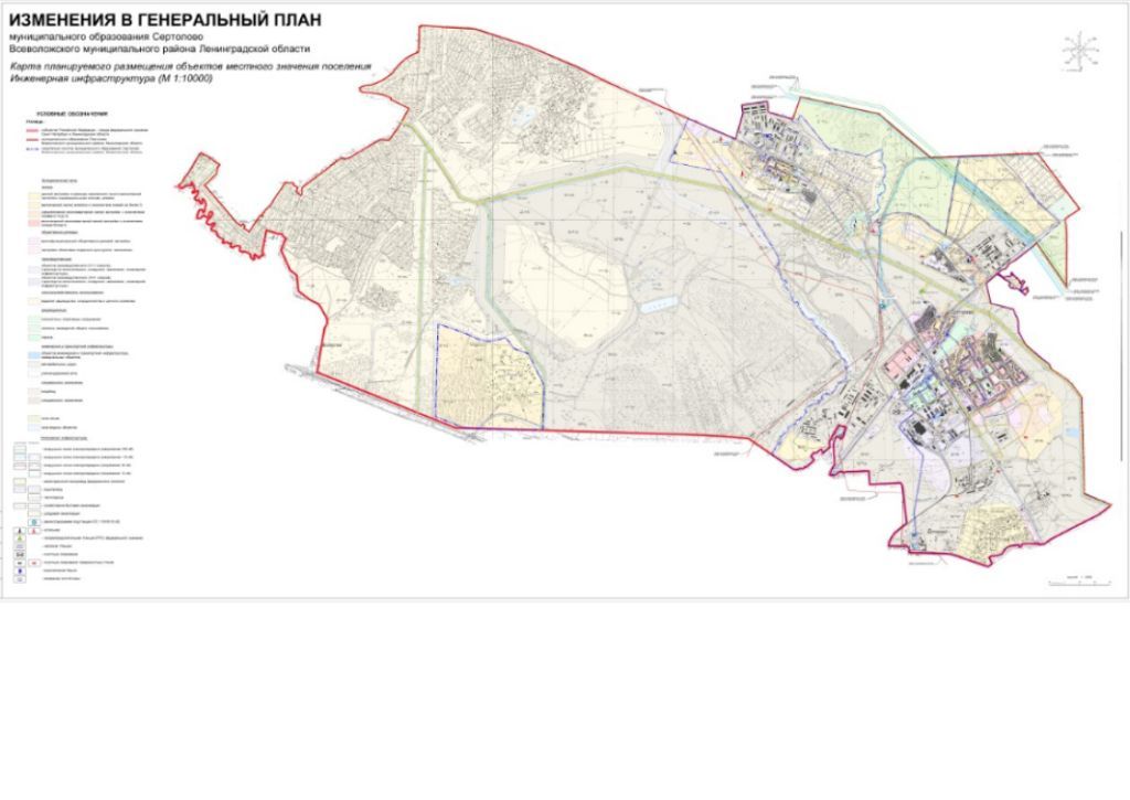 Всеволожский муниципальный район карта